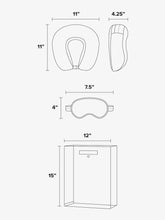 Load image into Gallery viewer, Neck Pillow and Eye Mask